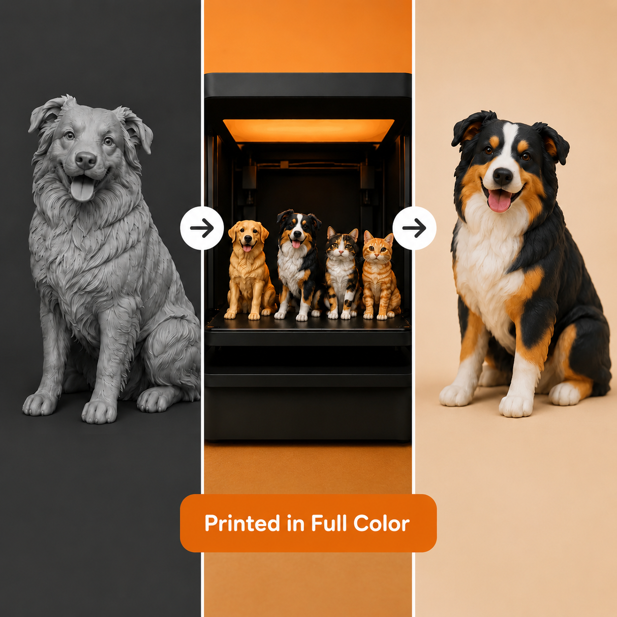 Personalized 3D Pet Figure