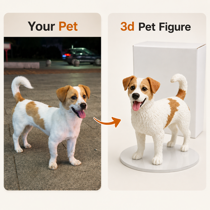 Personalized 3D Pet Figure